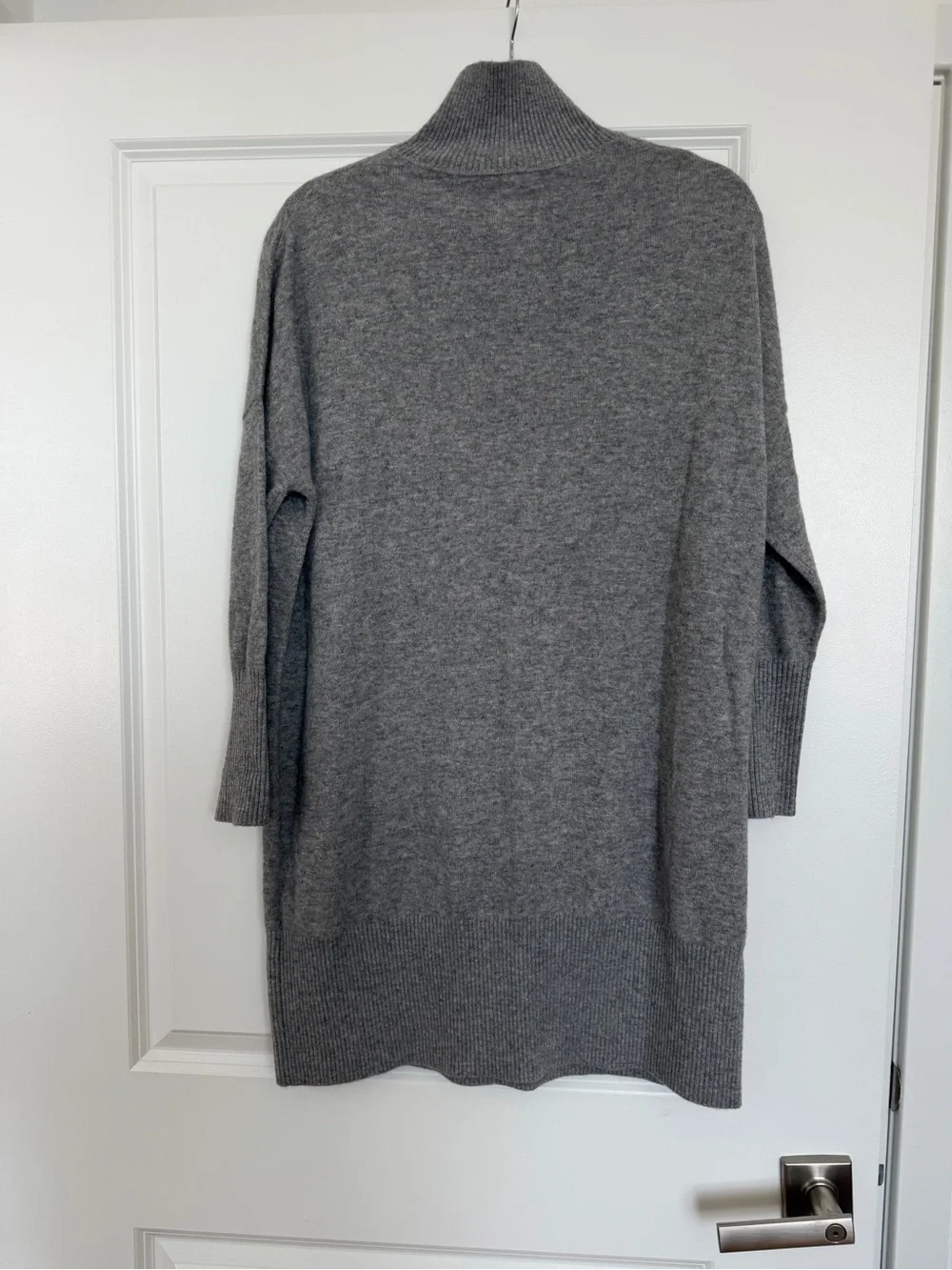 H&M Oversized Cashmere Turtleneck Sweater Dress - Medium